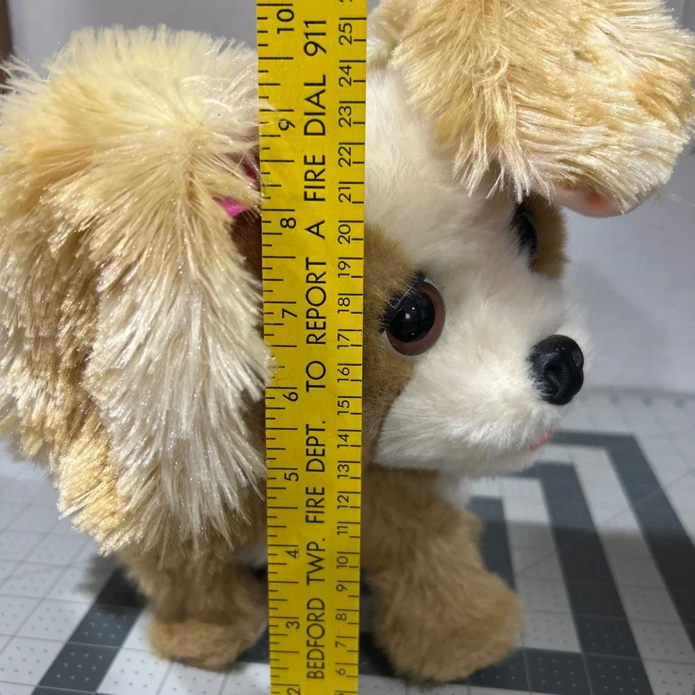 2011 Hasbro FurReal Friends HAPPY TO SEE ME Puppy Dog Electronic Toy WORKS Cute!